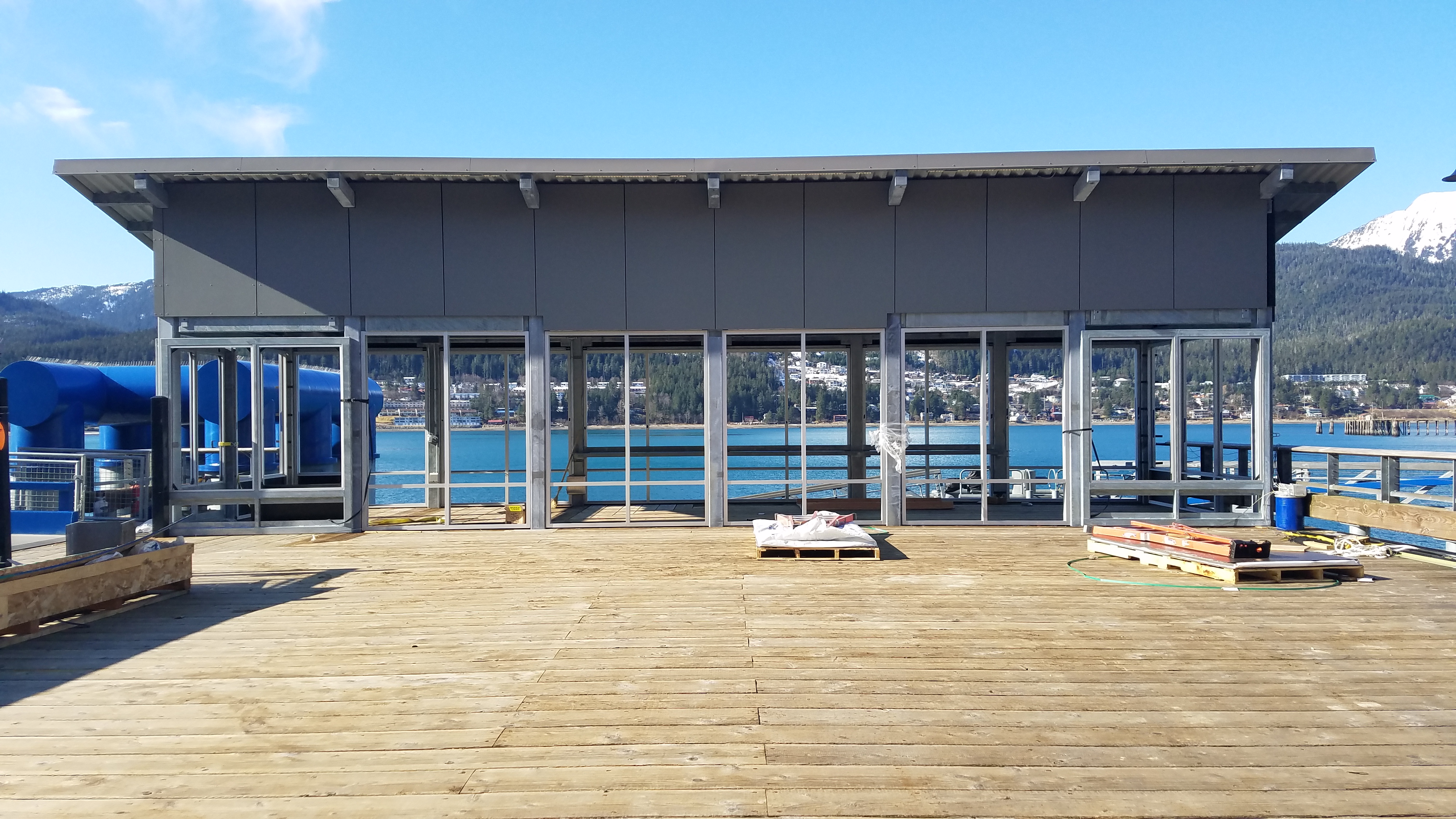 Photograph of Checkpoint structure