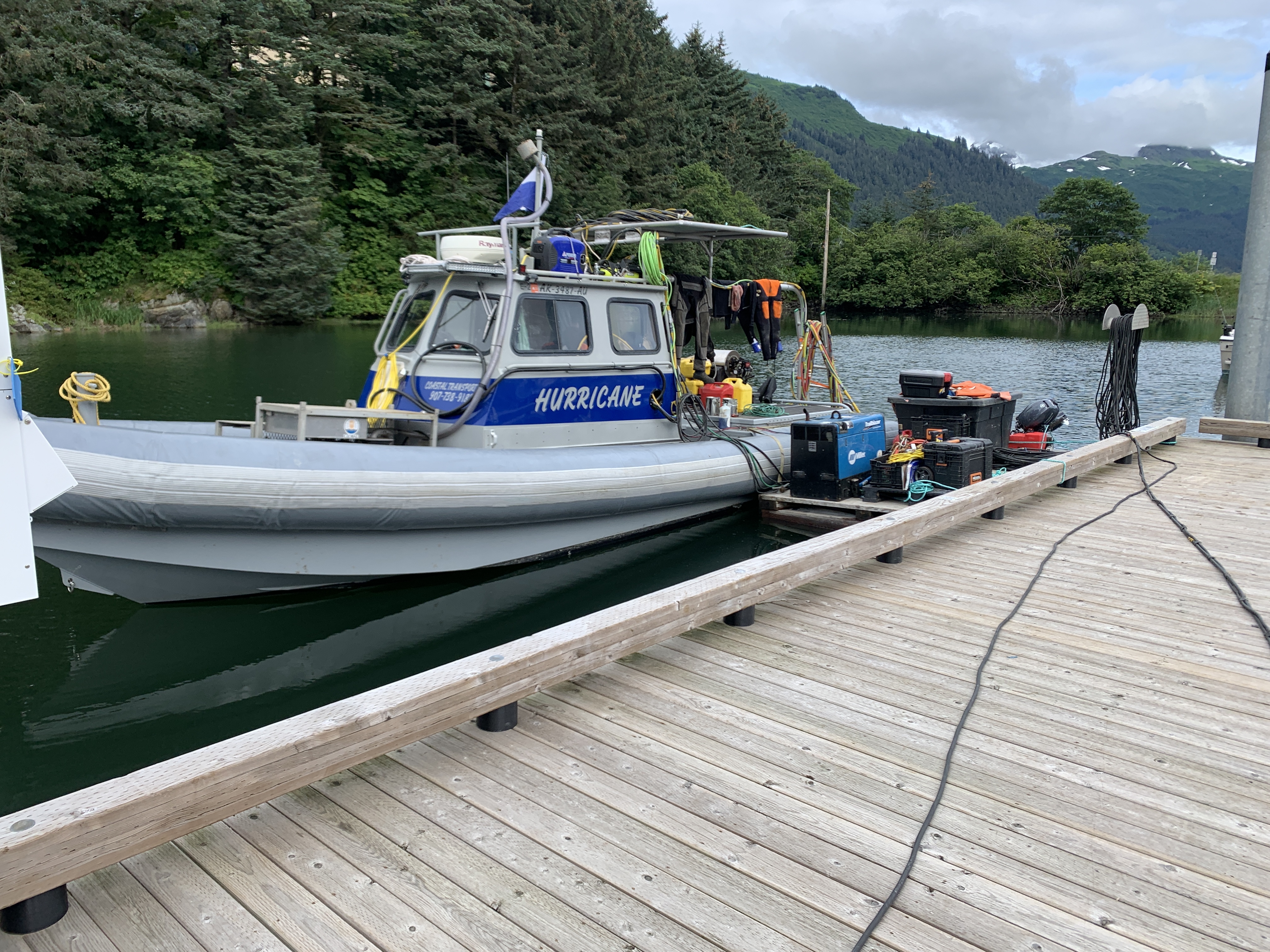 Global Diving support vessel