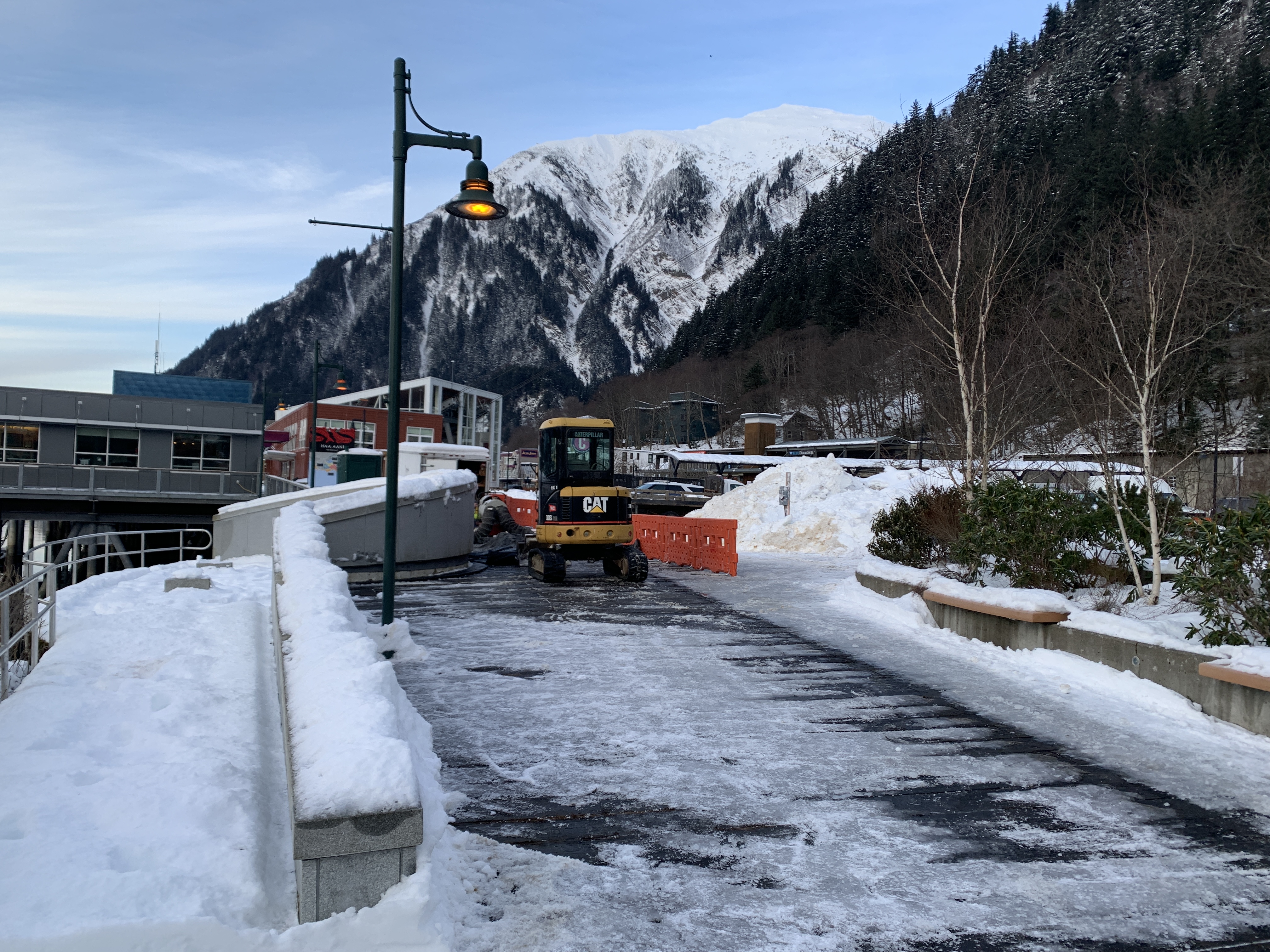 View of the Construction Area