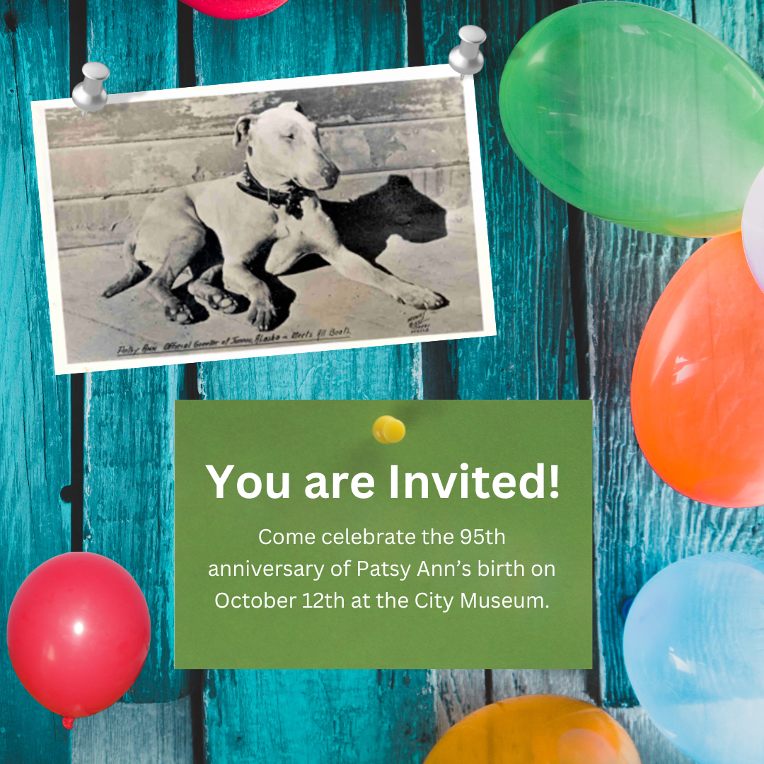 Patsy Ann's Birthday Celebration October 12th, 1-3pm