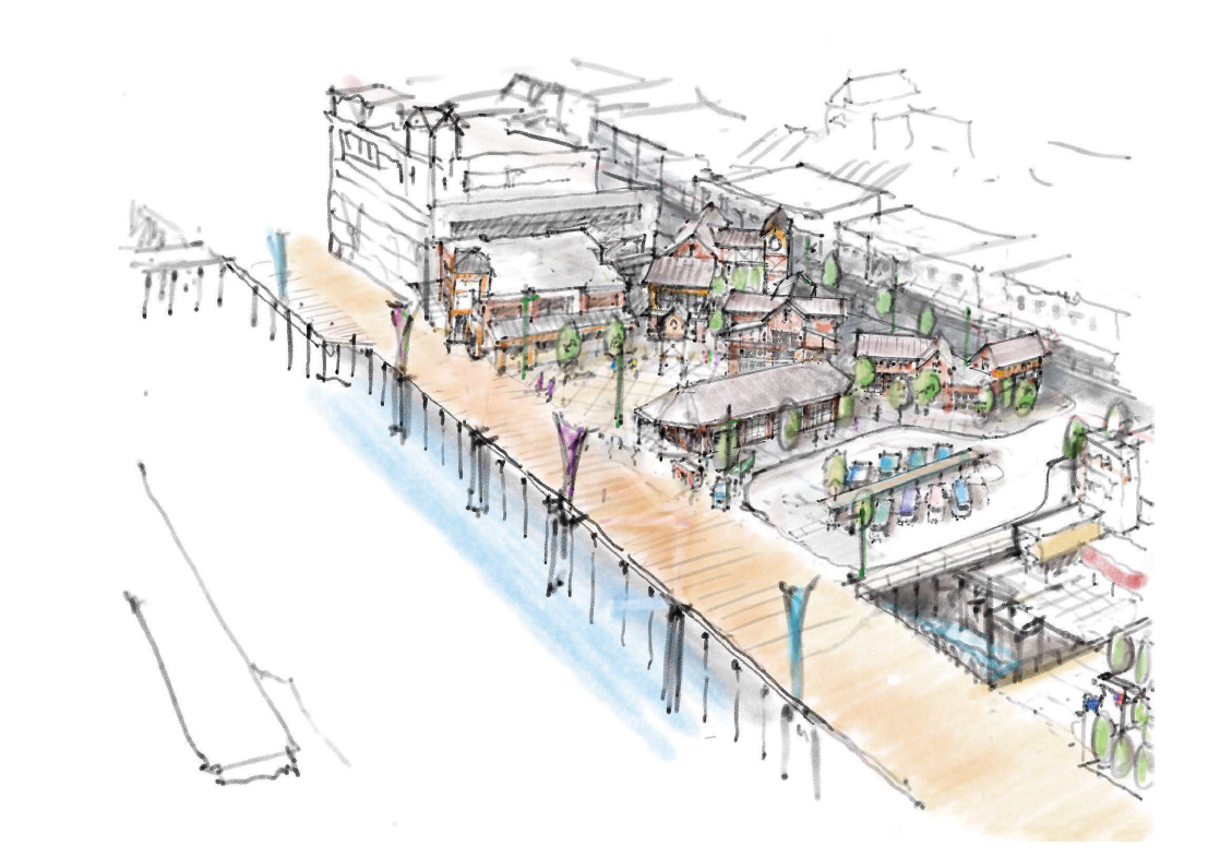An early site concept from 2018