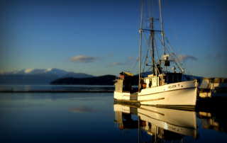 Helen T moored at Statter Harbor