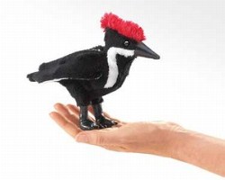 Woodpecker Finger Puppet