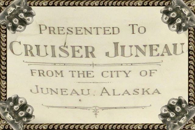 Unveiling Reception for the U.S.S. Juneau Presentation Silver Set