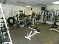View of fitness room
