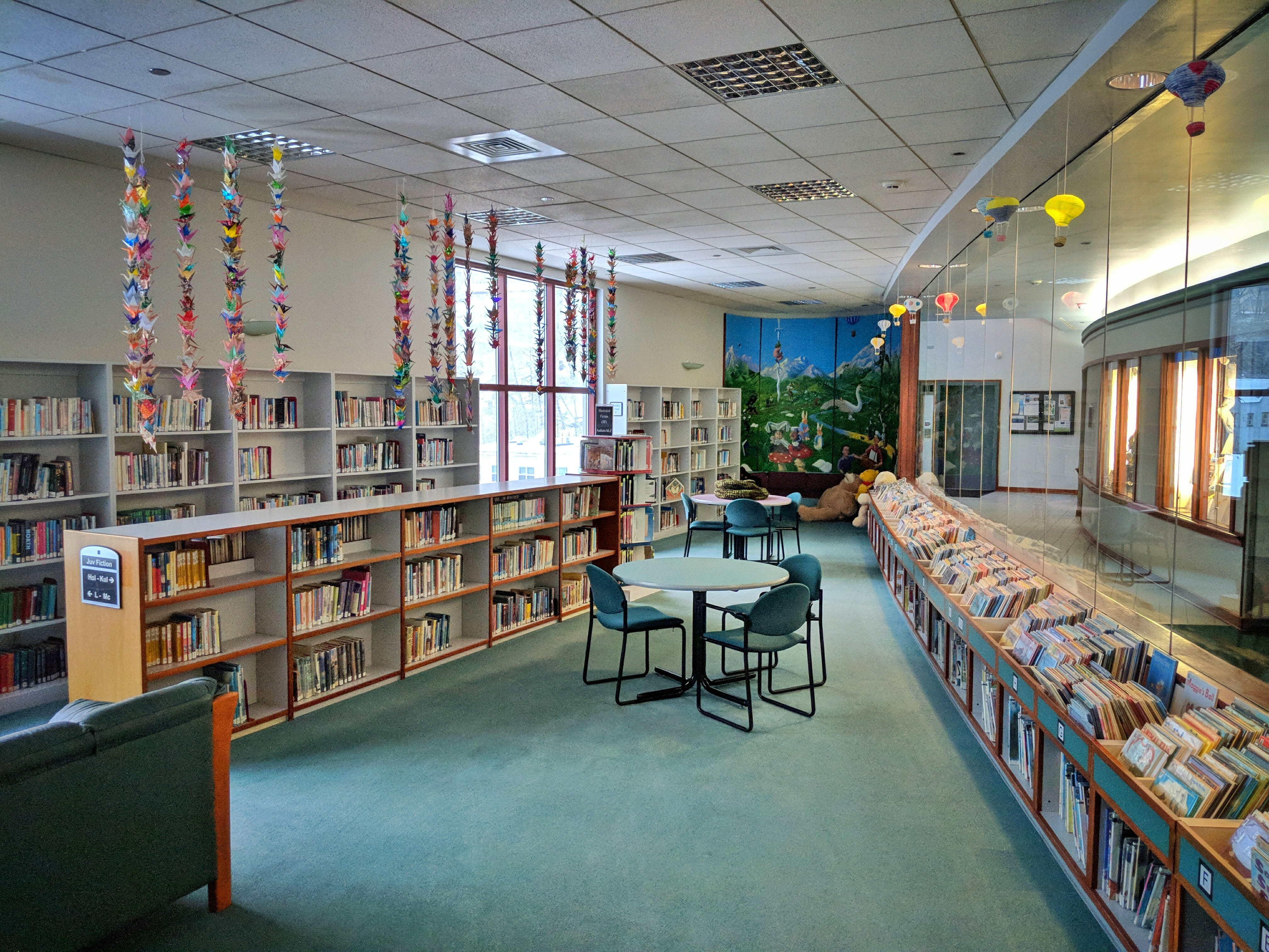 Children's area at the Downtown Library