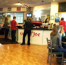 Counter at Cup O' Joe's