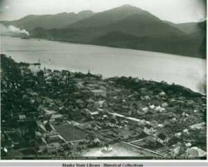 Historical Image of Downtown Juneau