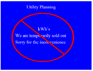 Figure 6. Utility Planning Conundrum (Source AELP 2010 presentation Rural Energy Conference slide)