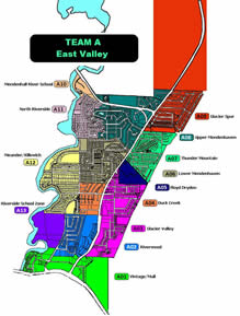 East Valley Map