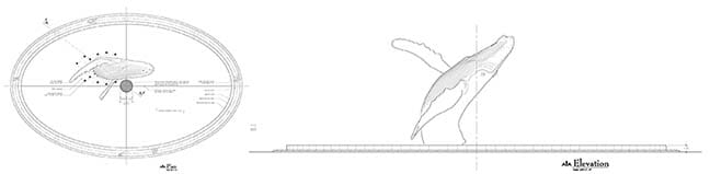 Preliminary Drawing for sculture/fountain