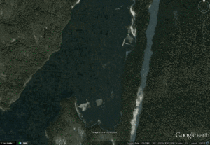 Google Earth View of Taku Harbor