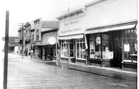 Douglas, Alaska, 1908 Front Street Stores W. H. Case (no. 78); Alaska State Library, Case & Draper Photographs PCA 39-1022