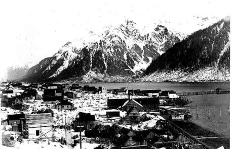 Douglas. Photo by Draper Alaska State Library, Core file (Douglas--Views--5) PCA 01-2421