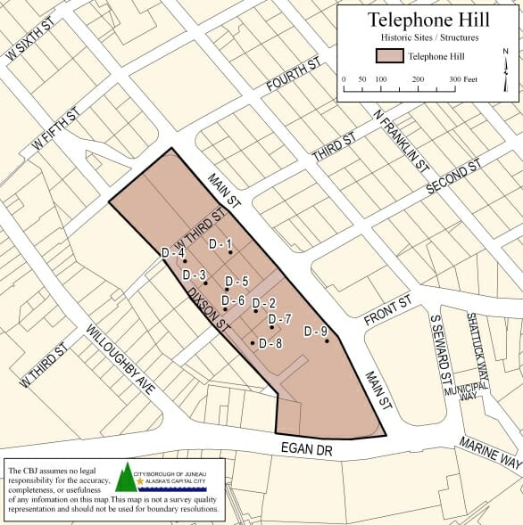 Telephone Hill Map