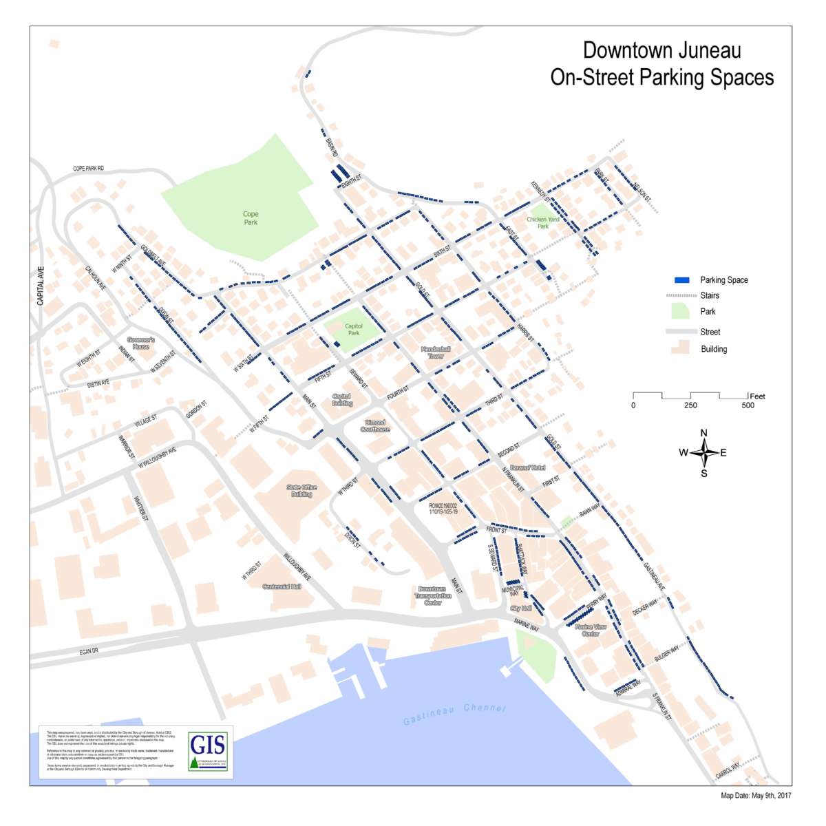 Downtown Juneau On Street Parking Spaces 1200x1200 