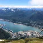 This is a picture taken from Mt Juneau looking down on Downtown and Douglas.