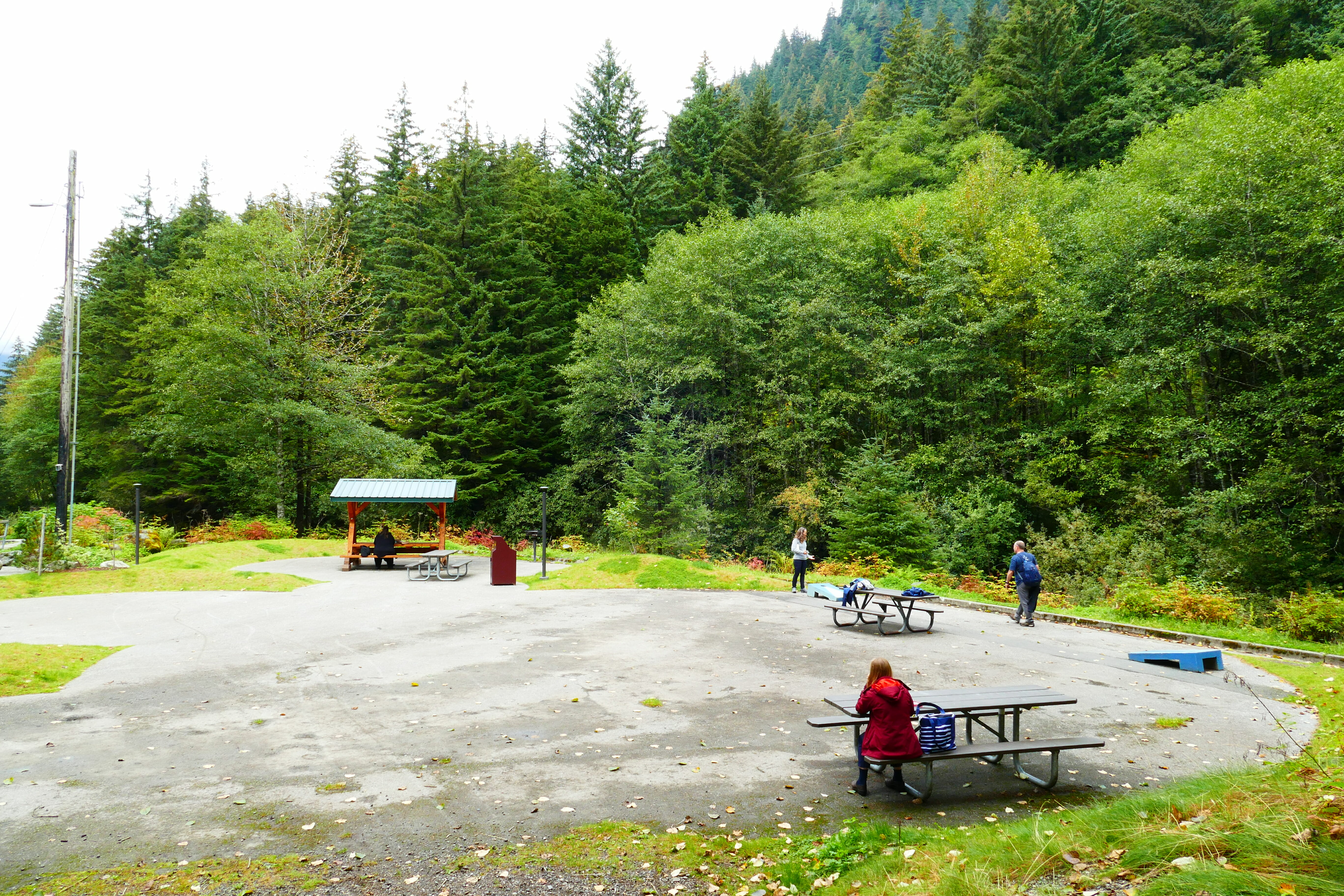 Public picnic area in Cope Park