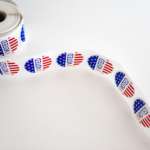 This image shows a roll of I Voted stickers.