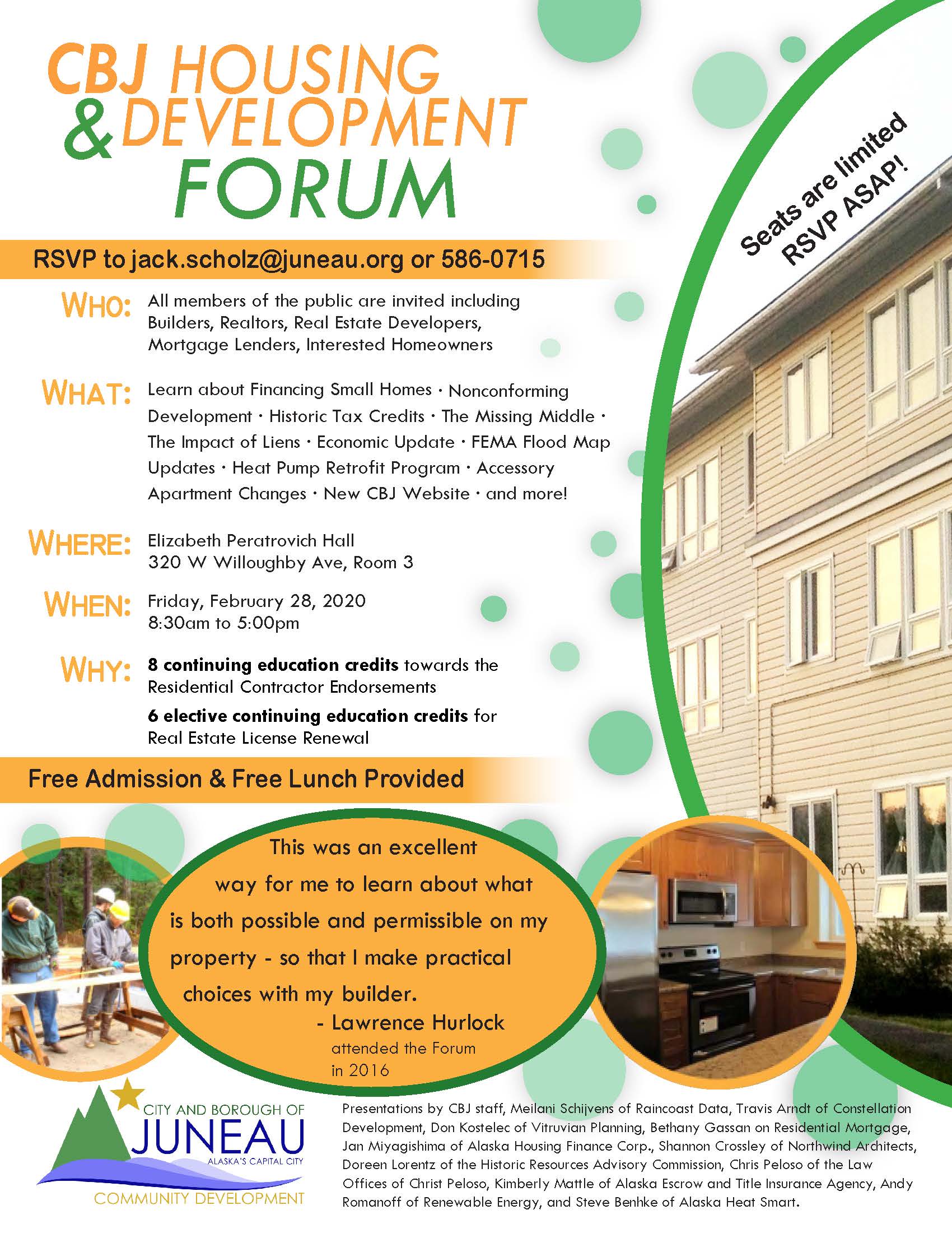 CBJ Building and Housing Forum