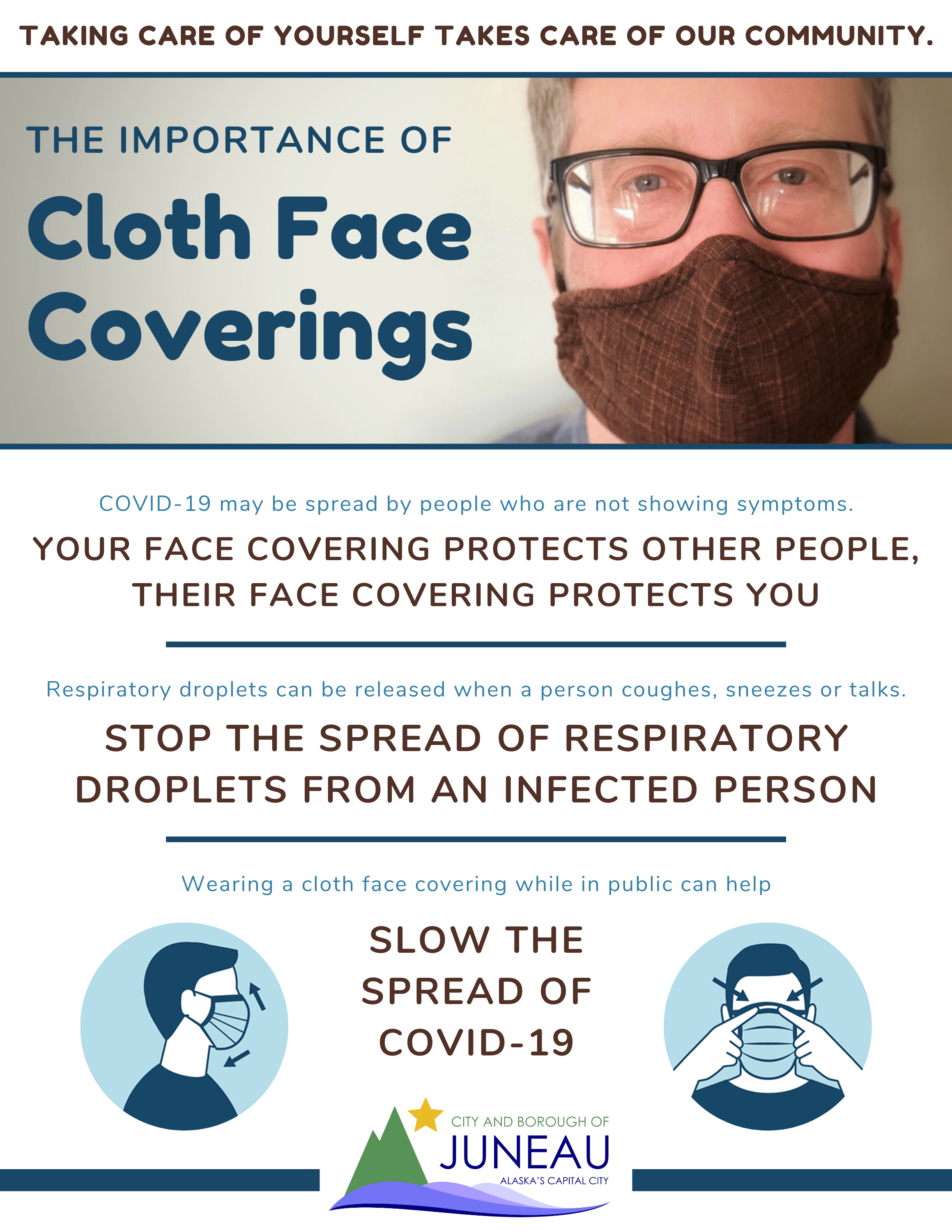 Click this image to view the PDF of the Importance of Cloth Face Coverings