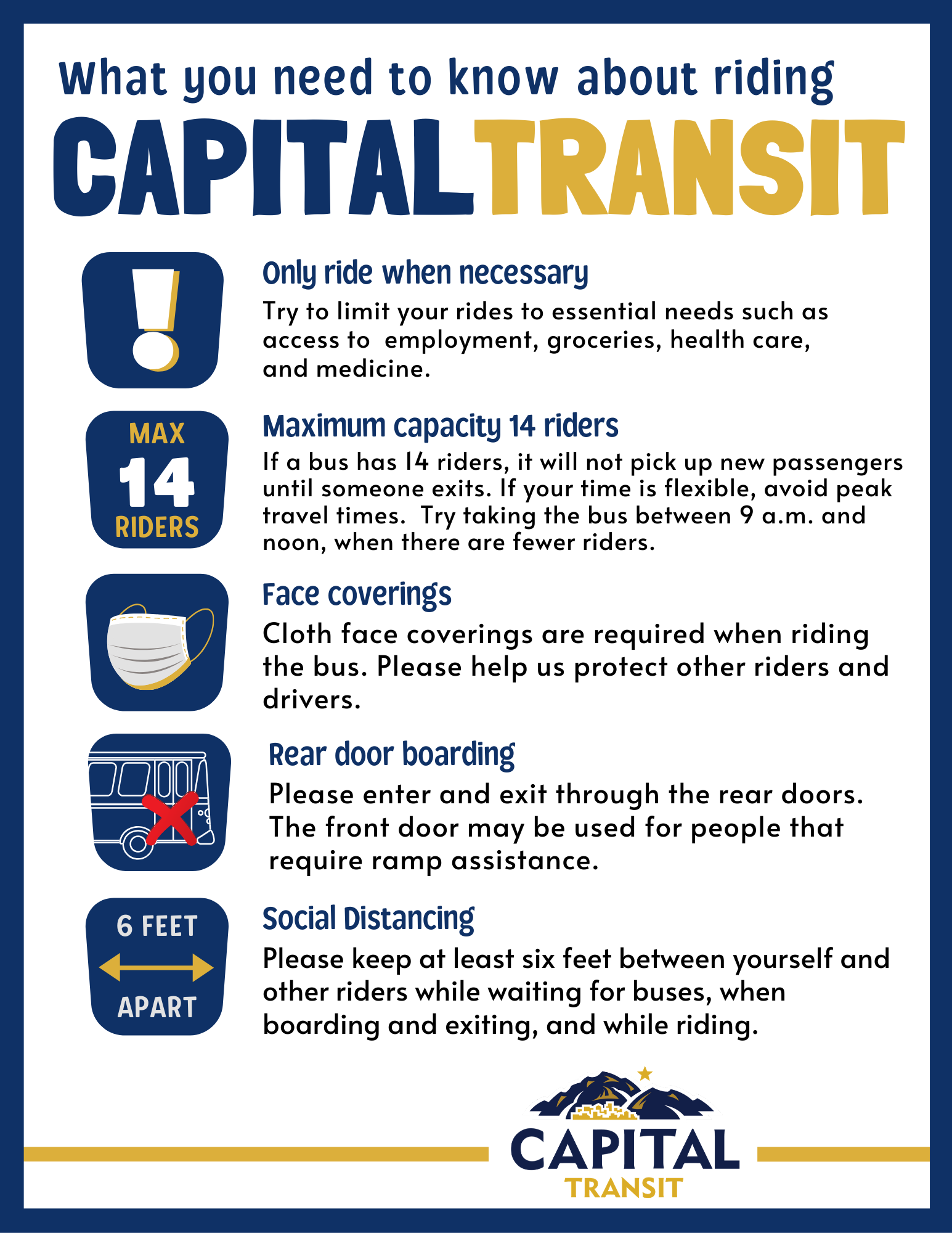 Click to view What to Know When Riding Capital Transit 6.7.2020