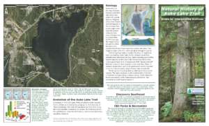 Click the image to view the Auke Lake Natural History Brochure