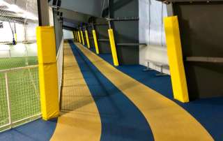 dimond track field house track