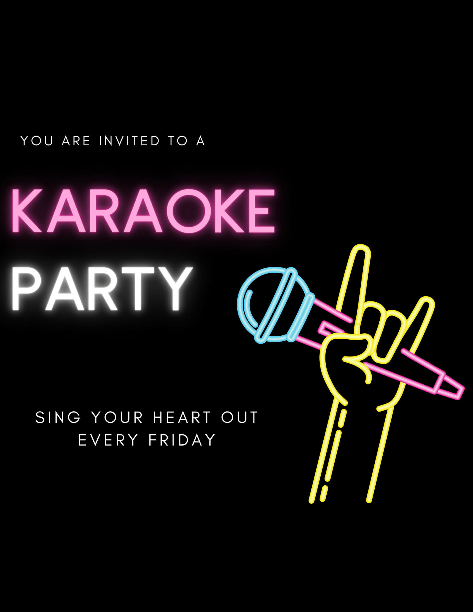 Karaoke Party Fridays