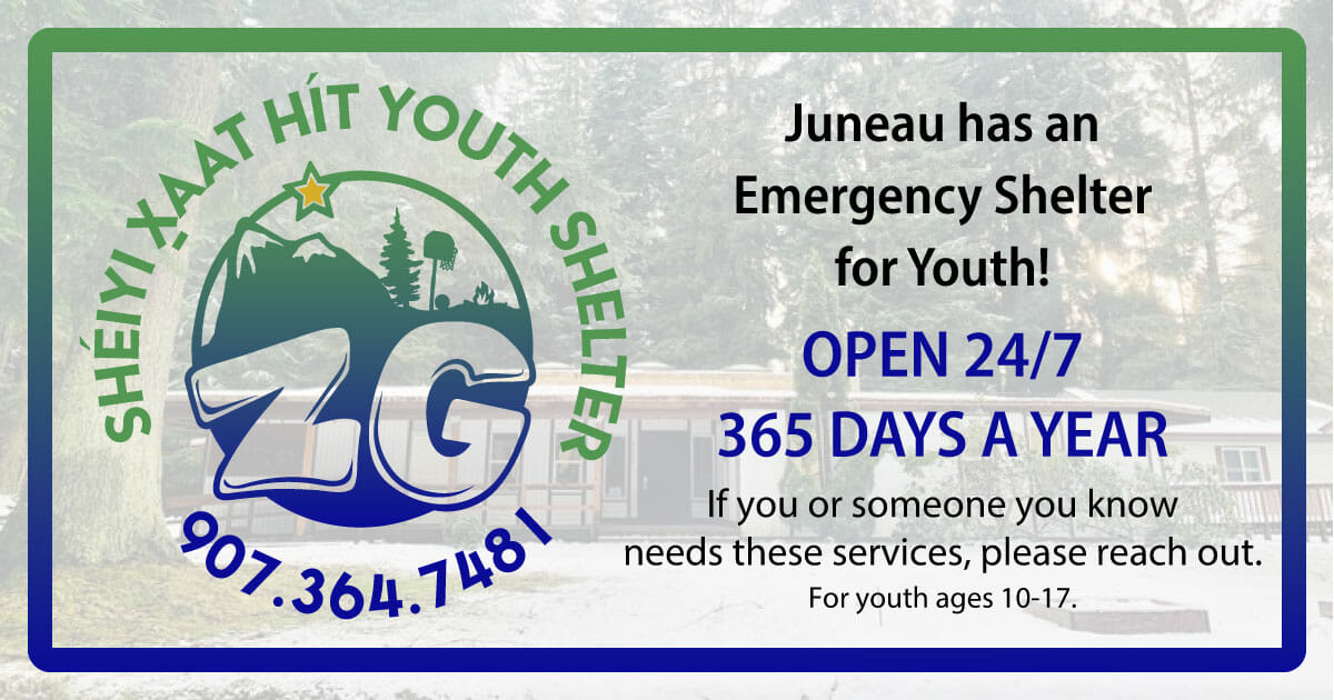 Juneau has an Emergency Youth Shelter