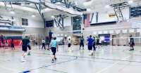Photo of indoor volleyball game