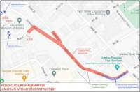 Map of Calhoun Avenue area