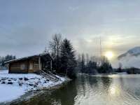 Photo of Caouette Cabin in snow