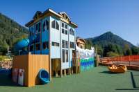 Photo of Project Playground equipment on a sunny day