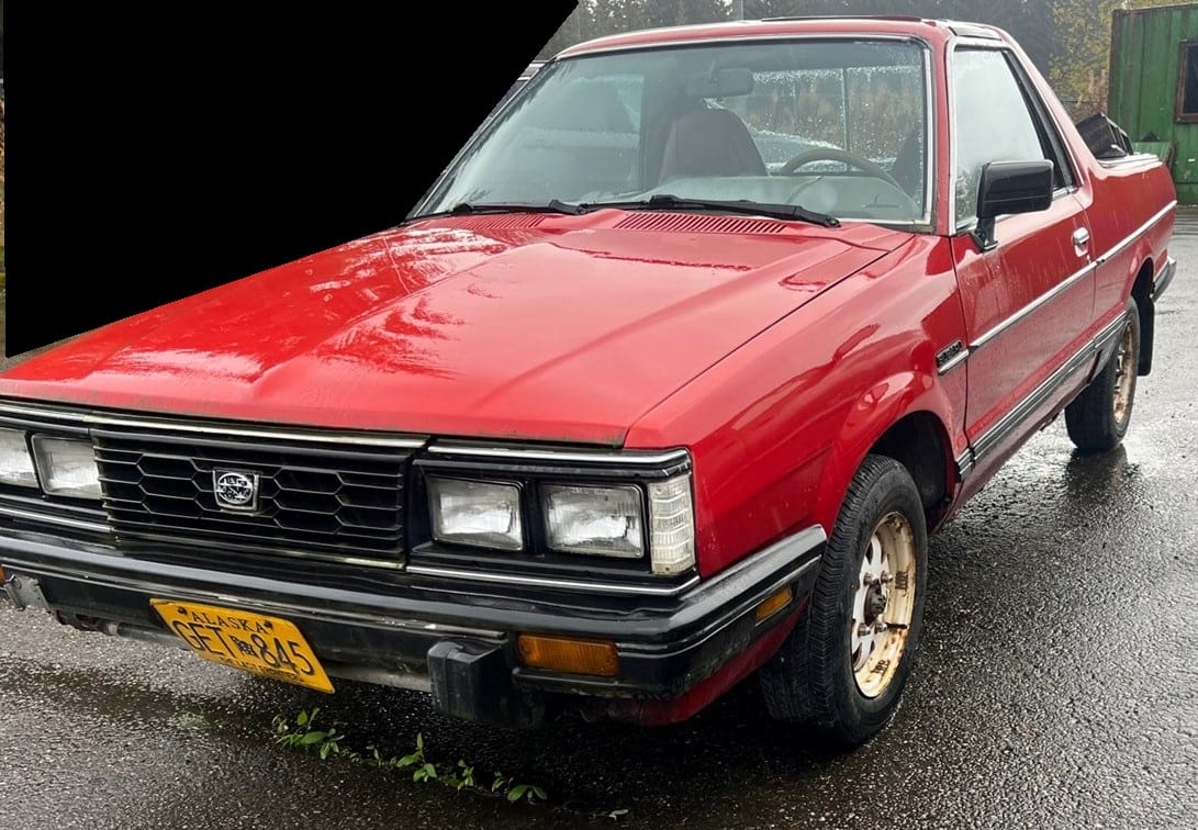 photograph of front of vehicle