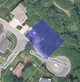 St. Ann's Ave site for proposed DIA development