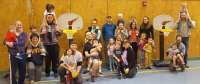 Group photo of Start Smart participants (kids and adults)