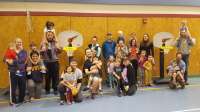 Group photo of Start Smart participants (kids and adults)
