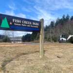 Photo of Fish Creek Recreation Area sign