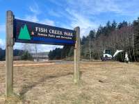 Photo of Fish Creek Recreation Area sign