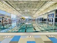 Interior of Dimond Park Aquatic Center