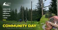 Local food Yard games Live music Bird walks + More Free! Community Day Saturday, August 23 3 - 6 pm Amalga Meadows Park 24600 Amalga Harbor Road