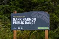 Hank Harmon Public Range Sign
