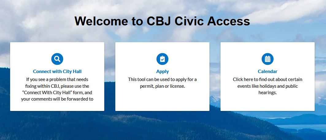 Civic Access Button