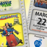 Madeline movie poster with date, time and location of event.