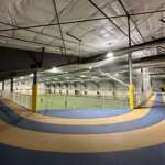 Dimond Park Field House track.