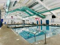 Inside the Augustus G. Brown Pool.