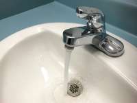 Water faucet.